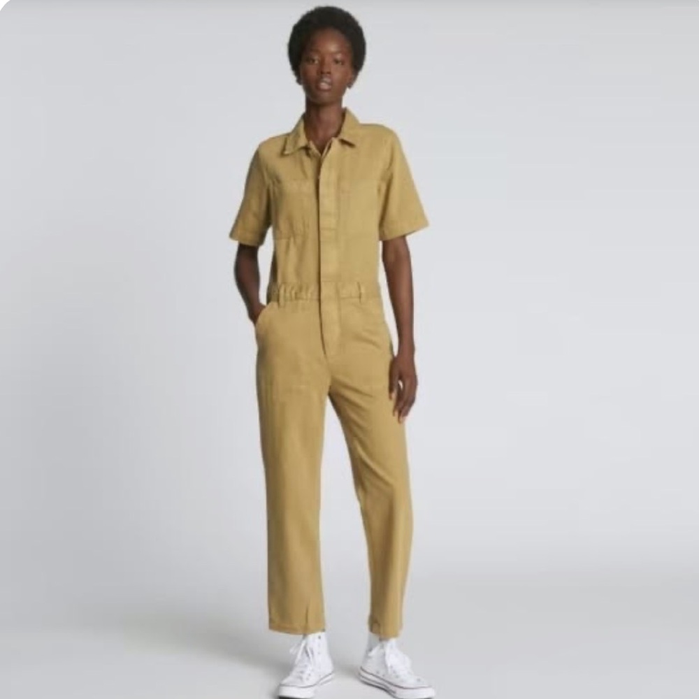 Everlane Short Sleeve Jumpsuit